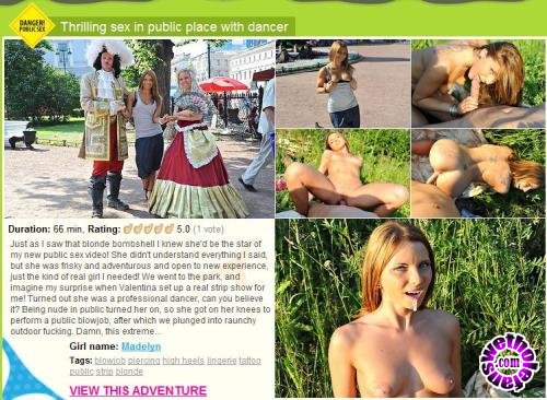 PublicSexAdventures - Madelyn - Thrilling sex in public place with dancer (HD/720p/2.80 GB)
