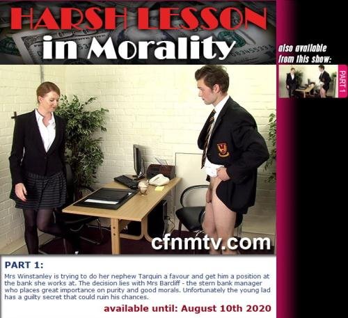 CFNMTV - UNKNOWN - HARSH LESSON IN MORALITY (PART 1) (SD/540p/141 MB)