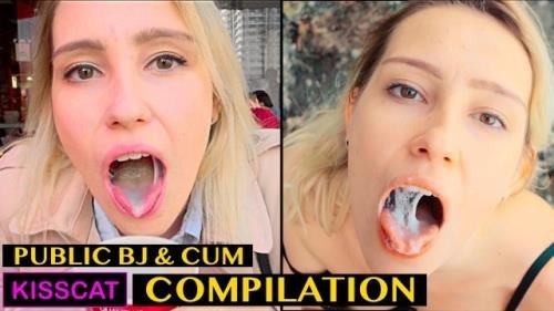 KisscatPublic - Kiss Cat - Risky Blowjob with Cum in Mouth Swallow - Public Agent Pickup Student to Outdoor Sucking (FullHD/1080p/252 MB)