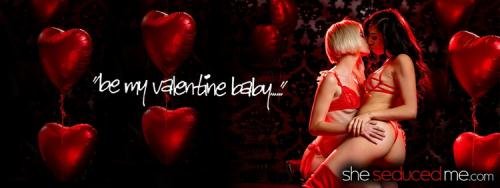 SheSeducedMe - Jessie Saint, Judy Jolie - Be My Valentine (FullHD/1080p/2.13 GB)