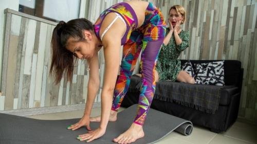 GrannyMeetsGirl - Unknown - Stepmom Watching her Teen StepDaughter do Yoga couldnt Resist a Taste! (FullHD/1080p/602 MB)