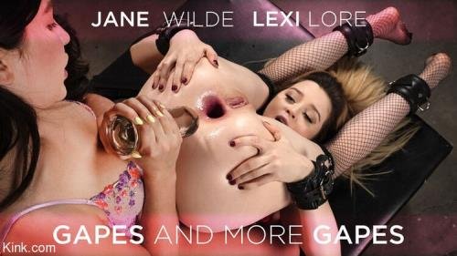 Kink - Lexi Lore, Jane Wilde - Gapes And More Gapes: Jane Wilde And Lexi Lore (HD/720p/2.09 GB)