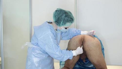 Empress Poison - Doctor Poison - Anal exam strap on and Semen Extraction (FullHD/1080p/1.46 GB)