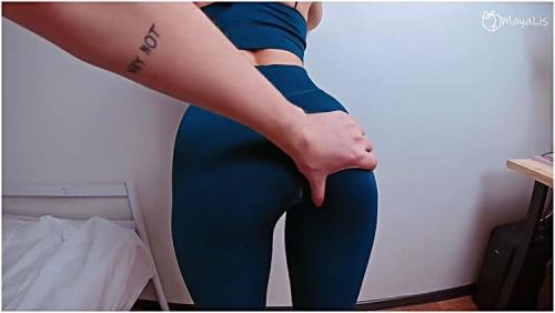 OnlyFans - MayaLis - Stepbrother grinding & cums on yoga pants stepsister with penetration  MayaLis (FullHD/1080p/200 MB)