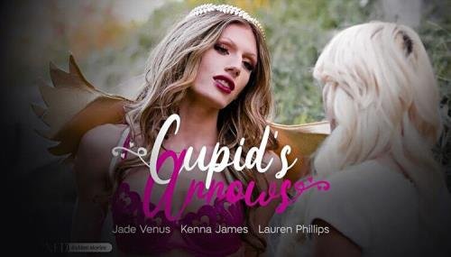 Transfixed.com/AdultTime.com - Kenna James & Lauren Phillips & Jade Venus(Cupid's Arrows) (Full HD/1080p/1.88 GB)