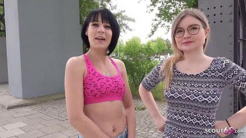 GermanScout/Scout69 - Two Skinny Girls First Time Ffm 3some At Pickup In Berlin (FullHD/1080p/874 MB)