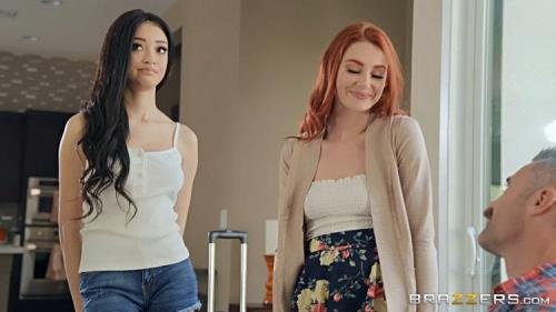 TeensLikeItBig / Brazzers - Lacy Lennon, Scarlett Bloom (Father's Day Gift) Father's Day Gift (Full HD/1080p/1.44 GB)