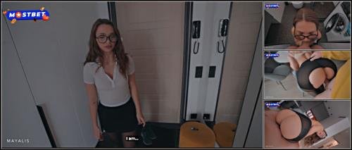 PornHub - MayaLis - Juicy Apartment Manager Came To Inspect The Apartment And Fixed The Pipe Issue (FullHD/1080p/312 MB)