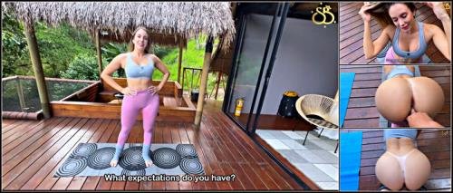 PornHub/Onlyfans - Scarlet Benz | @scarletbenz - Yoga Teacher Fills Blonde s Ass Girl With Cum (FullHD/1080p/443 MB)