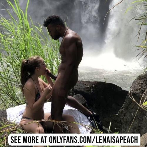 OnlyFans - Lena Paul,Troy Francisco : Hawaiian Waterfall Sex w Lena Paul (FullHD/1080p/507 MB)