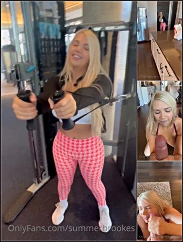 Onlyfans - Summer Brookes Needs Help With Gym Training (HD/720p/121 MB)