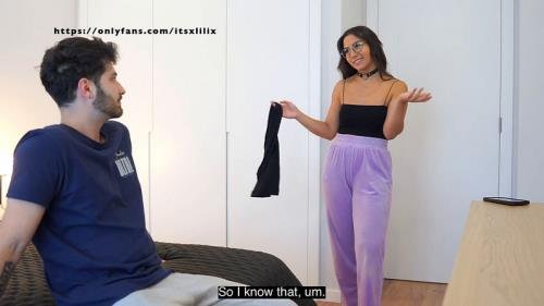 Onlyfans - MY STEP SISTER CAUGHT ME SMELLING HER PANTYHOSE AND I EJACULATED IN HER PUSSY Itsxlilix (FullHD/1080p/124 MB)