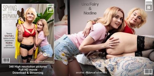 Mature.nl - Una Fairy Get To Lick Her Stepmom Nadine s Wet Pussy After She Spied On Her Getting Undressed: Nadine (48), Una Fairy (19) (FullHD/1080p/1.30 GB)