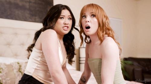 girlsway - Madi Collins, Lulu Chu, Whitney Wright  Why Is Our Closet Leaking (FullHD/1080p/1.21 GB)