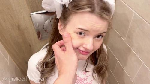 Onlyfans - My Stepdaddy Pissed On Me In The Toilet And Made Me Drink His Urine Angelica Heaven (FullHD/1080p/180 MB)