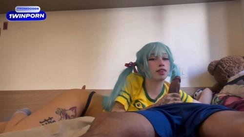 Onlyfans - Brazilian Hatsune Miku Blowjob And Cum Ft Amber Kai QroZne (FullHD/1080p/171 MB)