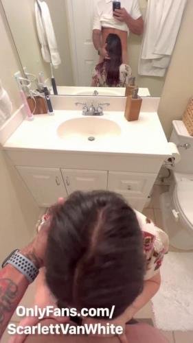 Onlyfans - Scarlett VanWhite  Thanksgiving Bathroom Sex With CUM IN MOUTH Almost Caught Scarlett VanWhite (SD/1080p/26.5 MB)
