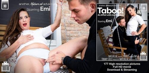 Mature.nl - Naughty Toyboy Has a Forbidden Affair With His Very Horny Stepmom Emi: Emi (56), Tommy Gold (22) (FullHD/1080p/1.16 GB)