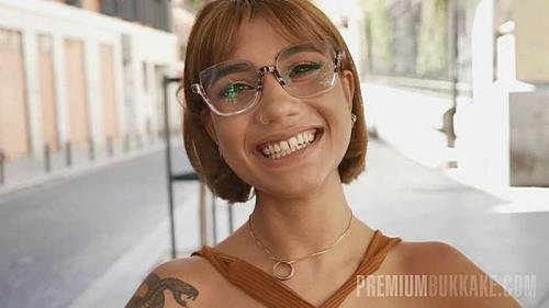 PremiumBukkake - Coral 1 Bukkake Interview (FullHD/1080p/333 MB)