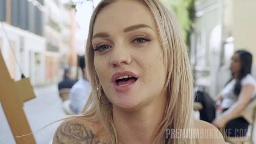 PremiumBukkake - Nathalie Kitten 1 Bukkake Interview (FullHD/1080p/554 MB)