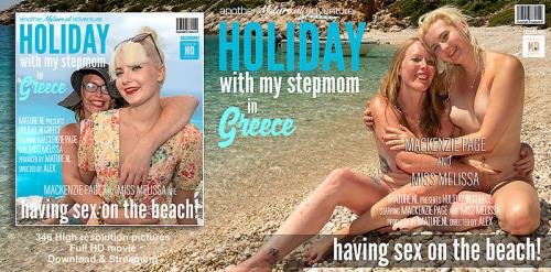 Mature.nl - Mackenzie Page (EU) (39), Miss Melissa (21): When on holiday with her stepmom this hot babe finds out what sex on the beach is like (FullHD/1080p/1.91 GB)