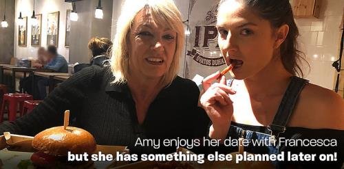 Mature.nl - 56 Year Old Amy Having a Sex Date With a Young Lady : Amy (EU) (56), Francesca DiCaprio (EU) (24) (FullHD/1080p/1.65 GB)
