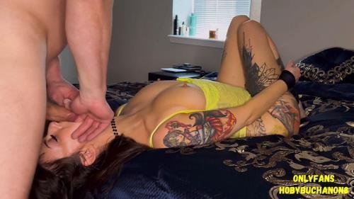 onlyfans - Hog Tied Sub Slut Violet Ren Extreme Throat Fuck And Rough Anal Hoby Buchanon FaceFucks Chicks (FullHD/1080p/226 MB)