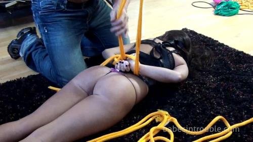 BabesInTrouble - Autumn Brooke Hogtied And Fucked (HD/720p/337 MB)