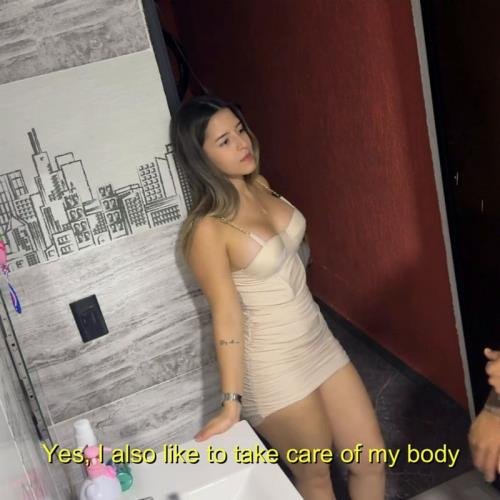 Onlyfans - Lucky Day For The Plumber He Finds Me In a Short Dress And Very Horny I Swallow His Cum Karolayn Matos (FullHD/1080p/366 MB)