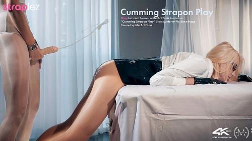 StraplessDildo - Bree Haze, Merry Pie Play with a Cumming Strapon (FullHD/1080p/1.16 GB)