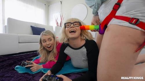 WeLiveTogether.com/RealityKings.com - Haley Spades, Abigaiil Morris, Cara May: Slutty Strap-On Gamer Girl Threesome (FullHD/1080p/1.31 GB)