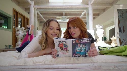 GirlsWay - Lacy Lennon, Lily Larimar  Nerds Rule!: Comic Relief (FullHD/1080p/1.31 GB)
