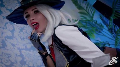 Onlyfans - ASHE FROM OVERWATCH HARDCORE COSPLAY Ksu Colt (FullHD/1080p/207 MB)