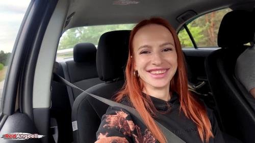 Onlyfans - Rainy Day ThroatPie Hitchhiker�s Deep Throat Car Training Red Angeell (FullHD/1080p/388 MB)