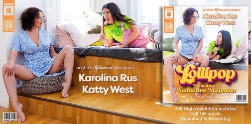 Mature.nl - MILF Karolina Russ Seduces Her Naughty Stepdaughter In The Afternoon : Katty West (27), Wife Karolina Bitch (39) (FullHD/1080p/1.40 GB)