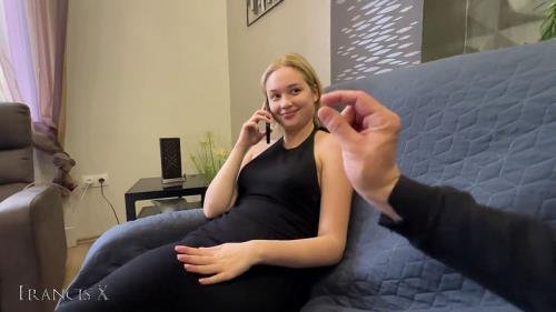 Onlyfans - Fucked My Blonde Slut Hard While She Was On The Phone With Her Husband Francis X Official (FullHD/1080p/344 MB)