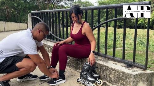 Onlyfans - Latina Skater Girl Gets Fucked After Workout � Real Amateur Couple Passion June Alexapuntocom (FullHD/1080p/374 MB)