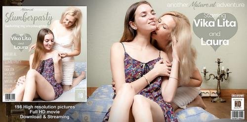 Mature.nl - Laura 47, Vika Lita 27  Seducing My Stepdaughter At a Slumberparty (FullHD/1080p/1.15 GB)