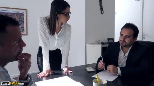 HardFuckGirls/HardFuckTales/WTFPass - Valentina Bianco  Wild DP Sex In The Office (FullHD/1080p/1.44 GB)