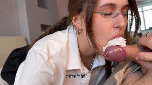 Onlyfans - A Full Ass Of Whipped Cream Instead Of Studying Seduced a Virgin Into Anal Sex Witchersdoll (FullHD/1080p/614 MB)