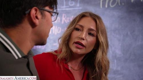 MyFirstSexTeacher/NaughtyAmerica - Sexy Professor Natalie Brooke spreads her wet pussy for her favorite student (FullHD/1080p/2.80 GB)